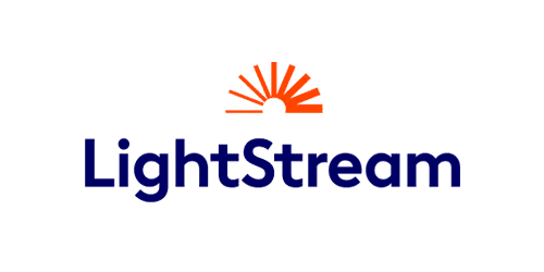 LightStream's logo features a stylized sunburst above its text.