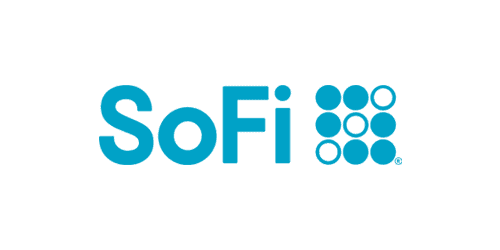 SoFi's teal logo represents their specialization in Personal Loans.